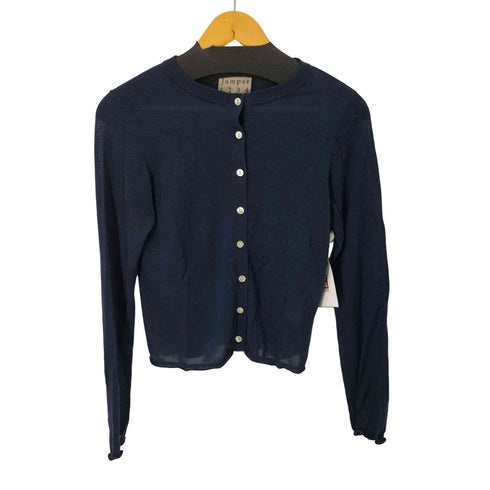 Jumper 1234 レーヨンクルーネックカーディガン レディース 2