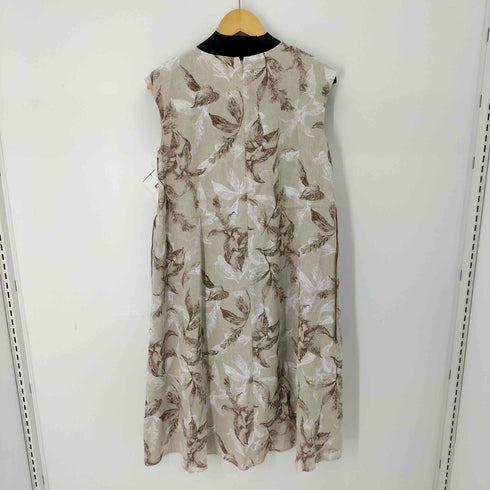 S. ESSENTIALS リネンミックスプリントワンピース レディース JPN:36
