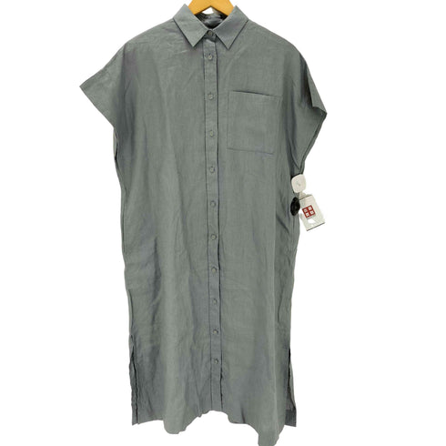 S.ESSENTIALS カラーリネンシャツワンピース レディース JPN:36