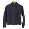 アクアスキュータム AQUASCUTUM プレーティングフルジップアップニット メンズ import:M