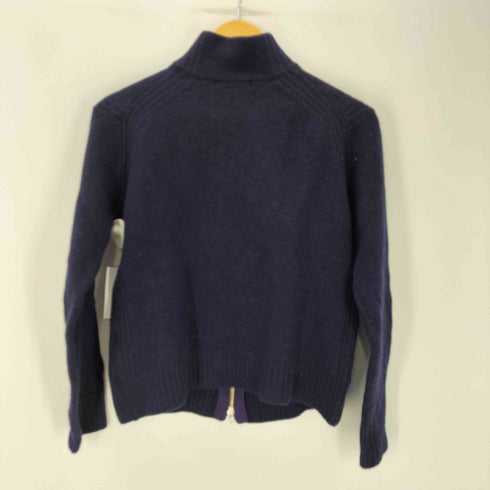 アクアスキュータム AQUASCUTUM プレーティングフルジップアップニット メンズ import:M