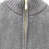 アクアスキュータム AQUASCUTUM プレーティングフルジップアップニット メンズ import:M