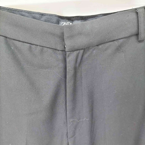 ザラ ZARA サイドフラップ 裾スリット バギースラックス レディース US:28-29