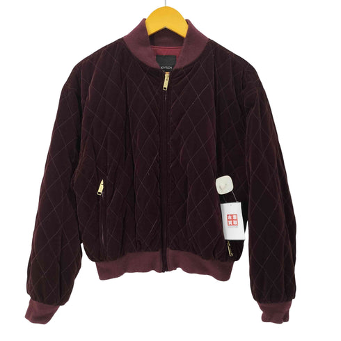 ジョイリッチ JOYRICH ベロア キルティングジャケット メンズ JPN:XS