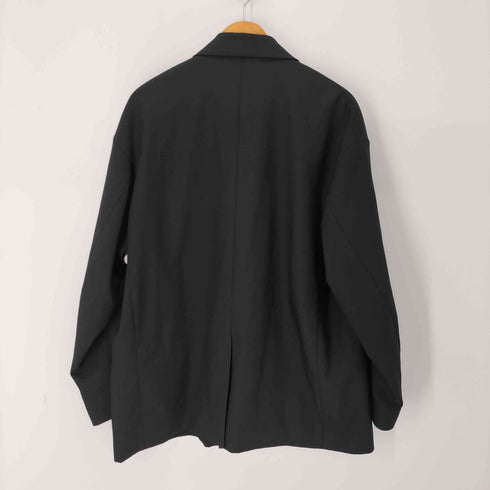 エマクローズ EMMA CLOTHES TR綾ストレッチ オーバーサイズピークドラペル金ボタンダブルジャケット メンズ JPN:M
