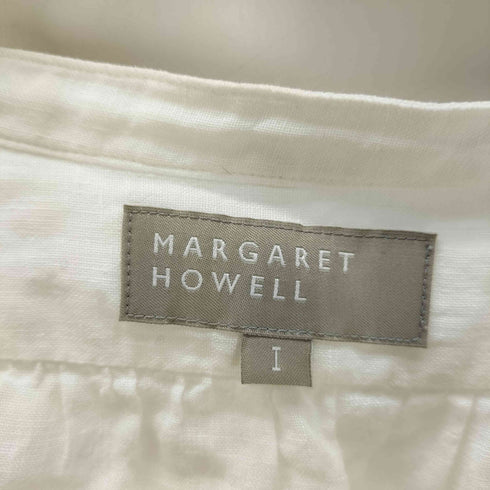 マーガレットハウエル MARGARET HOWELL ファインリネンショルダータックブラウス レディース JPN:1