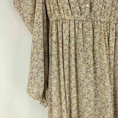 オリーブデオリーブ OLIVE des OLIVE 花柄 L/S ワンピース レディース