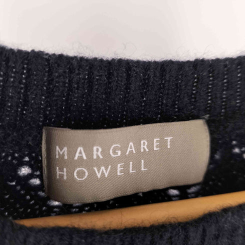 マーガレットハウエル MARGARET HOWELL ウール カシミヤ レース編み ニット レディース 2