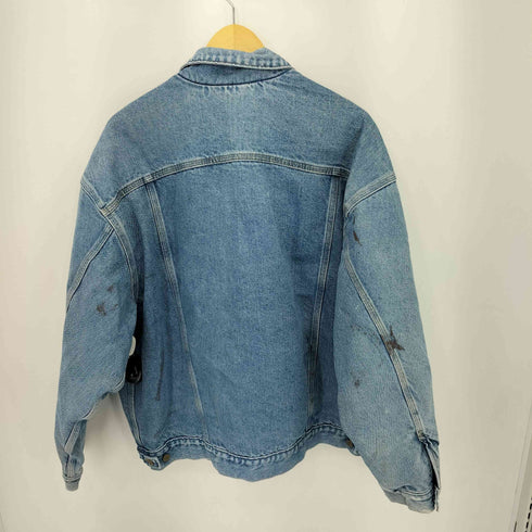 カーハート Carhartt 90-00s 裏地ブランケット デニム トラッカージャケット メンズ