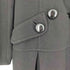 バーバリーブルーレーベル BURBERRY BLUE LABEL ブラック フレアコート レディース 38