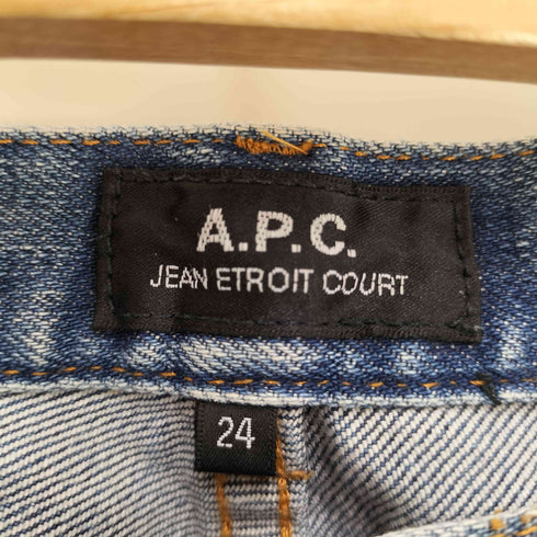 アーペーセー A.P.C. ストレートデニムパンツ レディース 24INCH