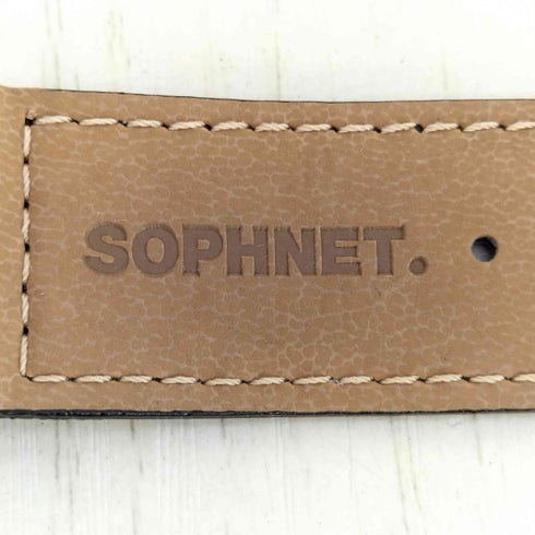 ソフ SOPH. LEATHER WATCH BAND for Apple Watch メンズ