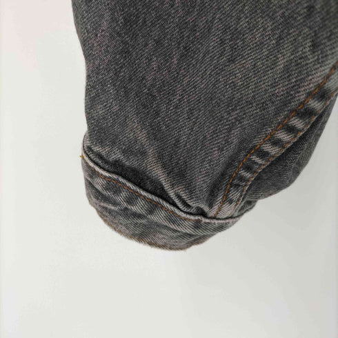 リーバイス Levis ユーロ チュニジア製 ブラックデニム トラッカージャケット メンズ import:M