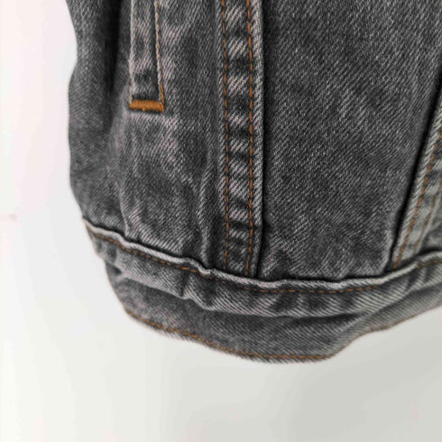 リーバイス Levis ユーロ チュニジア製 ブラックデニム トラッカージャケット メンズ import:M