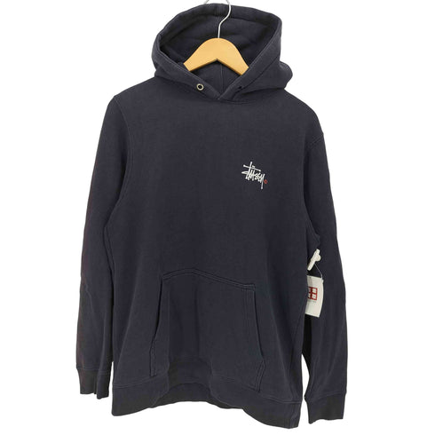 ステューシー Stussy ロゴ刺繍 ショーンフォント プルオーバー パーカー メンズ import:M