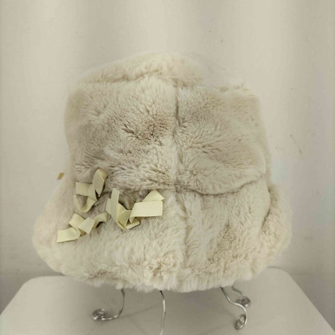 キャンディストリッパー Candy Stripper TENDER RIBB ON FUR HAT レディース