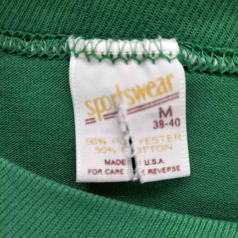 スポーツウエア Sportswear 70~80s USA製 コットンポリTシャツ メンズ JPN:M