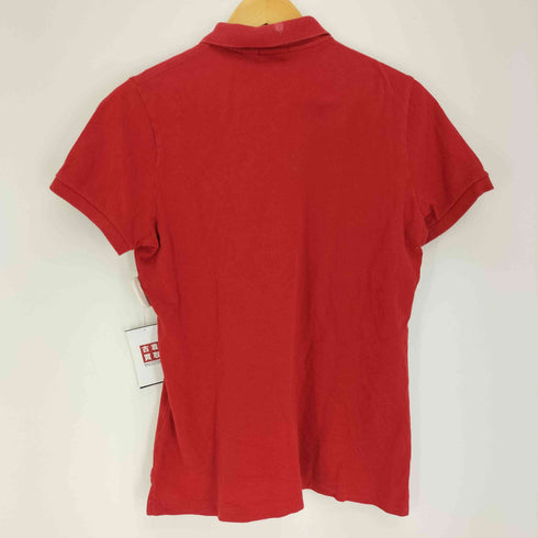 ポロラルフローレン POLO RALPH LAUREN THE SKINNY ポニー刺繍 S/S コットン ポロシャツ レディース import:XL