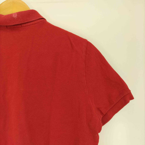 ポロラルフローレン POLO RALPH LAUREN THE SKINNY ポニー刺繍 S/S コットン ポロシャツ レディース import:XL