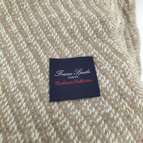 FRANCO SPADA ウール カシミヤ ロング ストール メンズ