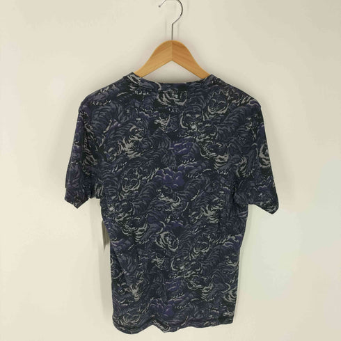 ケンゾー KENZO 80-90S OLD 虎 総柄 S/S クルーネックTシャツ メンズ JPN:M