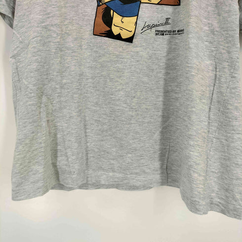 90s キャラクタープリントクルーネックTシャツ メンズ