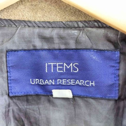 アイテムズ アーバンリサーチ ITEMS URBAN RESEARCH ウールナイロン フライト ブルゾンジャケット メンズ US:40