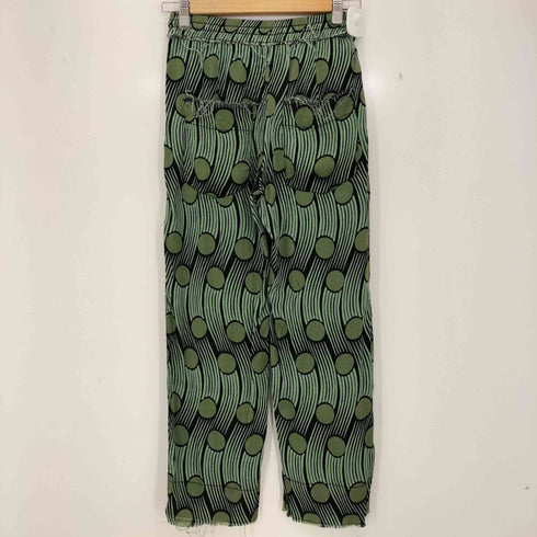 ザラ ZARA プリント柄フルイドパンツ レディース xs