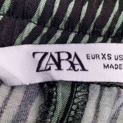 ザラ ZARA プリント柄フルイドパンツ レディース xs