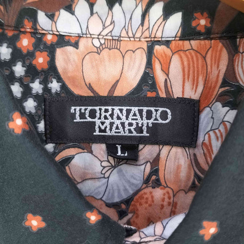 トルネードマート TORNADO MART 花柄 長袖シャツ メンズ JPN:L