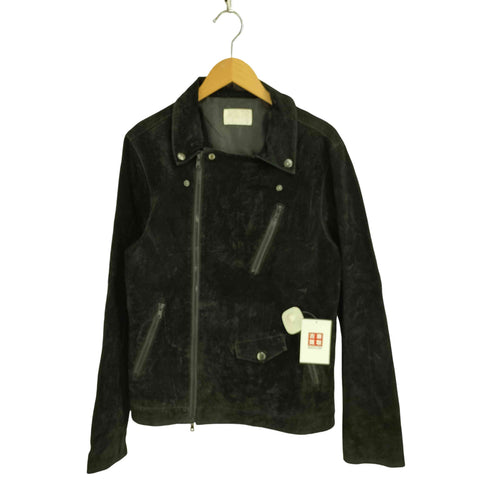 エルエイチピー LHP 豚革 ダブルライダースジャケット メンズ import:L