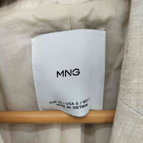 マンゴ MANGO BORELI リネンブレザー レディース EUR:38