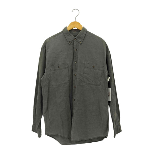 エディーバウアー Eddie Bauer 70s 黒タグ BD ワークシャツ メンズ M
