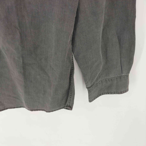 エディーバウアー Eddie Bauer 70s 黒タグ BD ワークシャツ メンズ M