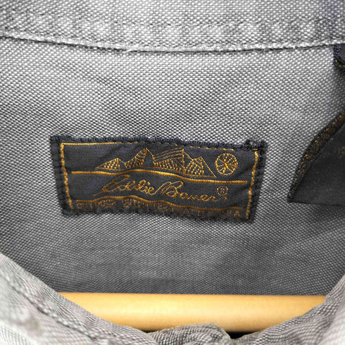 エディーバウアー Eddie Bauer 70s 黒タグ BD ワークシャツ メンズ M