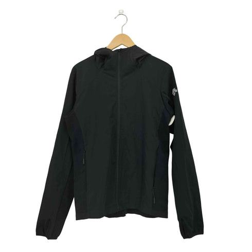 デサント descente バックニット切り替え ジップアップ シェルジャケット メンズ M
