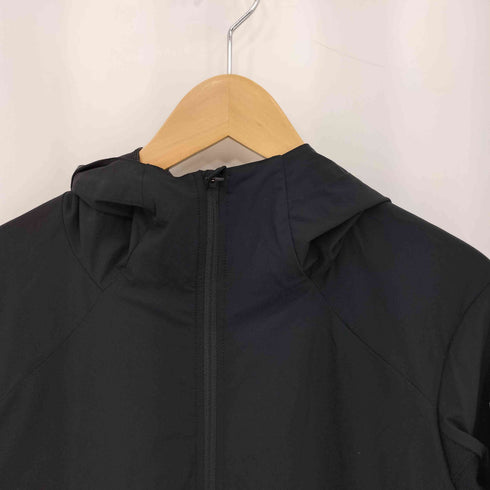デサント descente バックニット切り替え ジップアップ シェルジャケット メンズ M