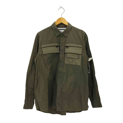 ホワイトマウンテニアリング WHITE MOUNTAINEERING マルチポケット ミリタリー長袖シャツ メンズ 1