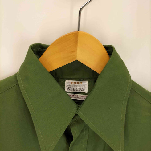 70s ENRO STECKS PERMANENT PRESS レギュラーカラーシャツ メンズ