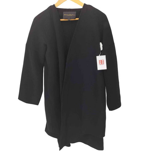 ダナキャランニューヨーク DKNY レイヤーデザイン ウールメルトン コート レディース XS