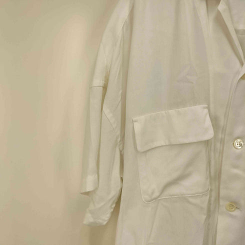 ローブスアンドコンフェクションズ Robes&Confections レーヨン オープンカラーシャツ オーバーサイズ メンズ