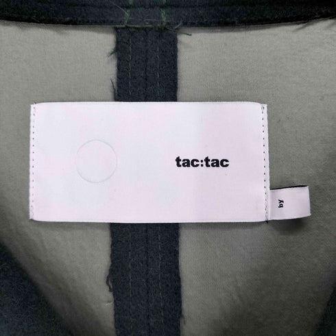 タクタク tac:tac ベルト付き ウール フードコート メンズ JPN:M