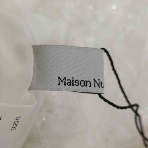 Maison Nua ラメ フリンジスカート レディース FREE