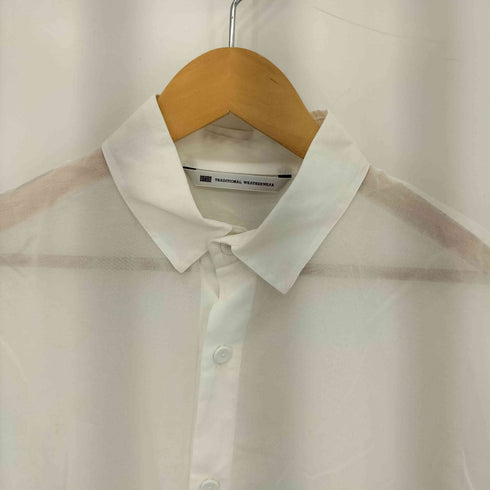 トラディショナルウェザーウェア Traditional Weatherwear BIG TUCK UP SHIRT S/S ビッグタック アップ 半袖シャツ メンズ XS