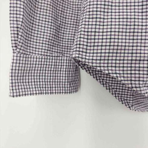 ラルフローレン RALPH LAUREN SLIM FIT ポニー刺繍 ボタンダウン チェック シャツ メンズ import:S