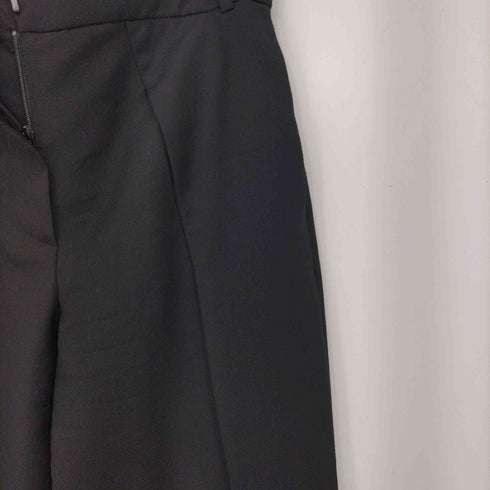 バレンシアガ BALENCIAGA 二コラ期 フランス製 モヘヤ混 ウールスラックスパンツ ARCHIVE レディース 34