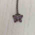 アナスイ ANNA SUI 925 バタフライ シルバーネックレス レディース