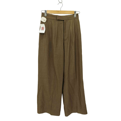 トゥデイフル TODAYFUL Smooth Tuck Trousers スムース タック スラックス トラウザーパンツ レディース 38