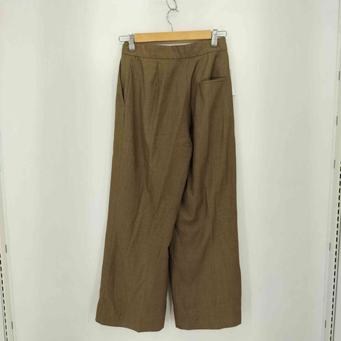 トゥデイフル TODAYFUL Smooth Tuck Trousers スムース タック スラックス トラウザーパンツ レディース 38