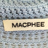 マカフィー MACPHEE クロシェットコンビ シャツカーディガン レディース S